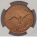 AUSTRALIA 1963 . HALF 1/2 PENNY . PROOF